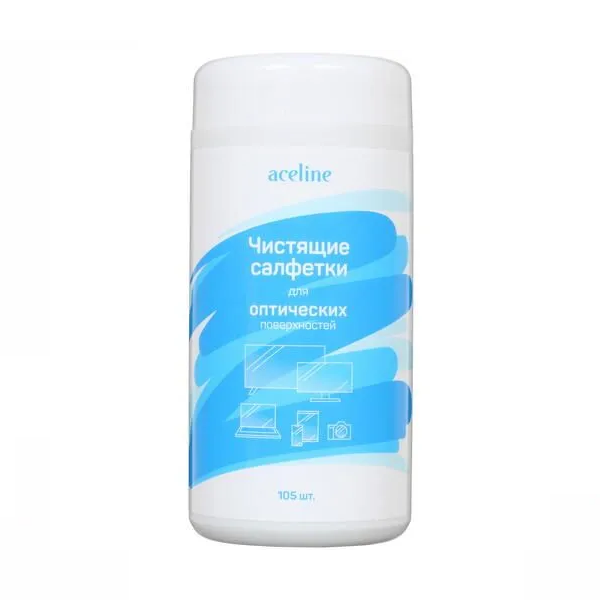 thumb картинка Салфетки чистящие в тубе Aceline (оптические поверхности) от магазина Fastoo