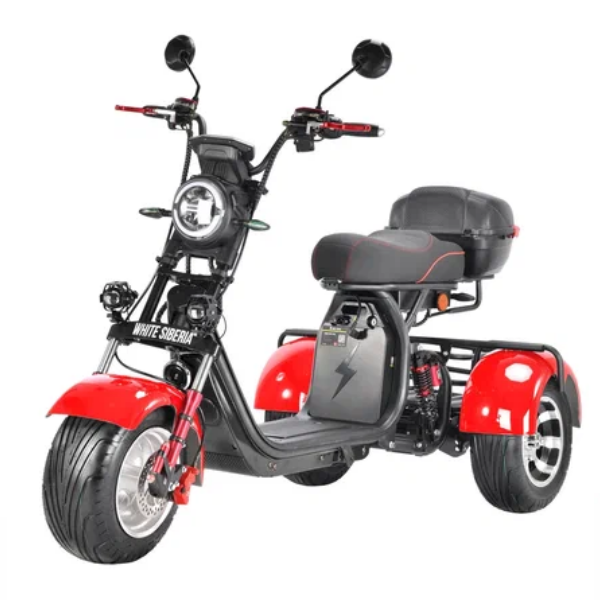 thumb картинка Электротрицикл White Siberia PRO TRIKE 3000W от магазина Fastoo