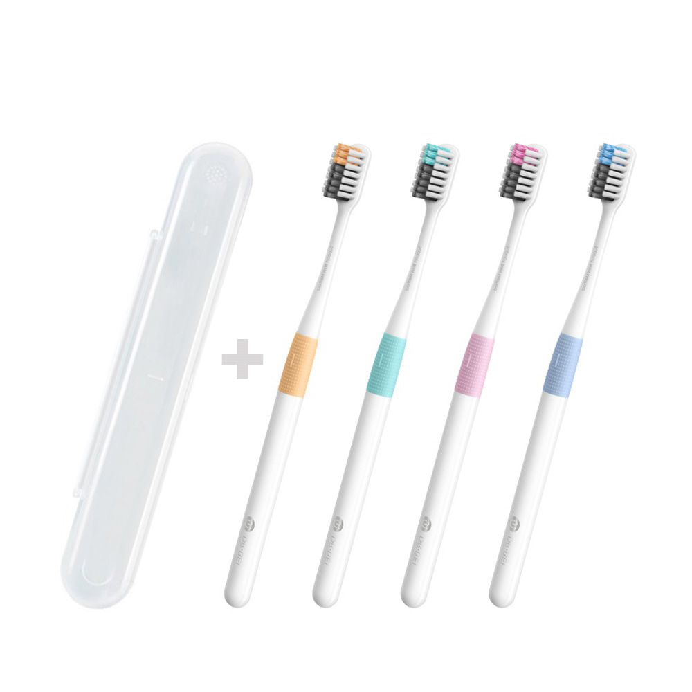 thumb картинка Зубная щетка Doctor Bei набор 4шт + бокс 1 шт от магазина Fastoo