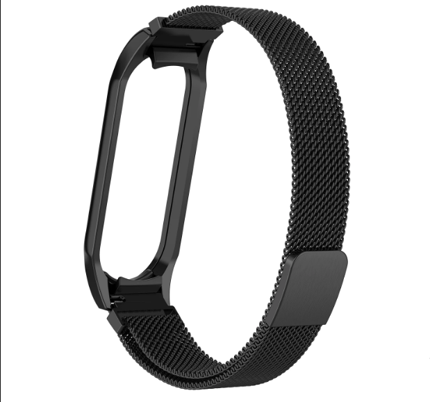 thumb картинка Ремешок для Xiaomi Mi Band 5 металлический на магните от магазина Fastoo