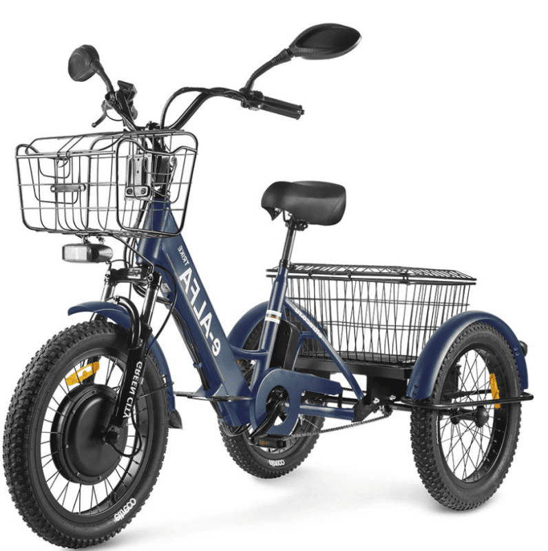 thumb картинка Электровелосипед трёхколёсный GREEN CITY e-ALFA Trike от магазина Fastoo