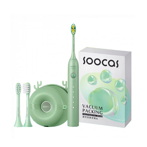 thumb картинка Зубная щетка электрическая Soocas D3S (Футляр c UV стерилизатором + 2 насадки) от магазина Fastoo