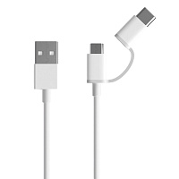 thumb картинка Кабель Xiaomi Mi 2-in-1 USB Cable Micro USB to Type C (100cm) от магазина Fastoo