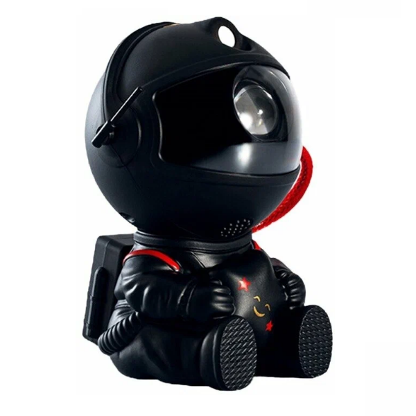 thumb картинка Ночник-проектор звездного неба "Астронавт Мини черный" от магазина Fastoo