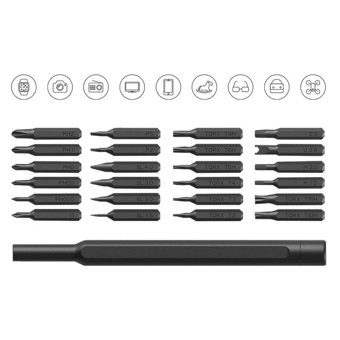 thumb картинка Отвертка Mijia Intensive Precision Screwdriver Kit набор 24-в-1 от магазина Fastoo