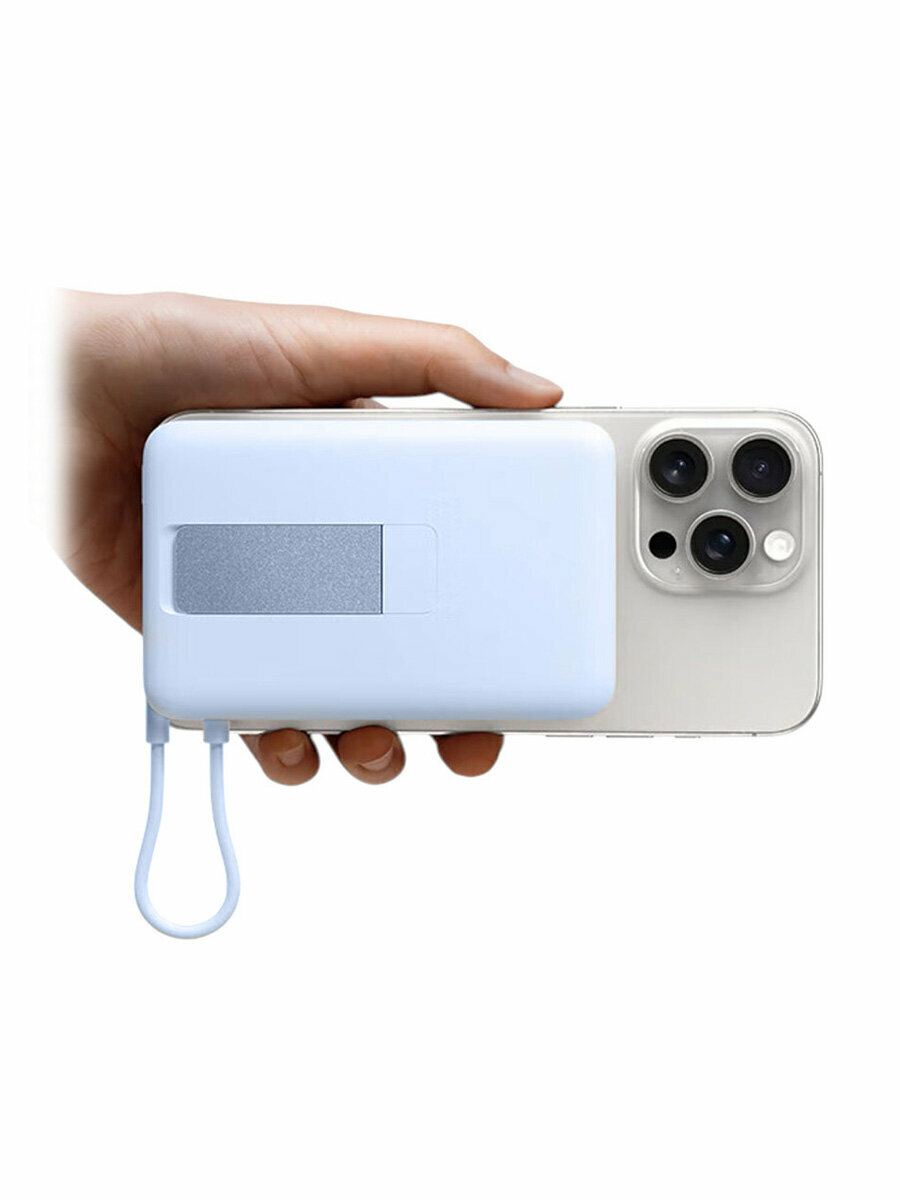 thumb картинка Аккумулятор внешний Xiaomi Magnetic Bracket Power Bank 10000 mAh 7.5W от магазина Fastoo