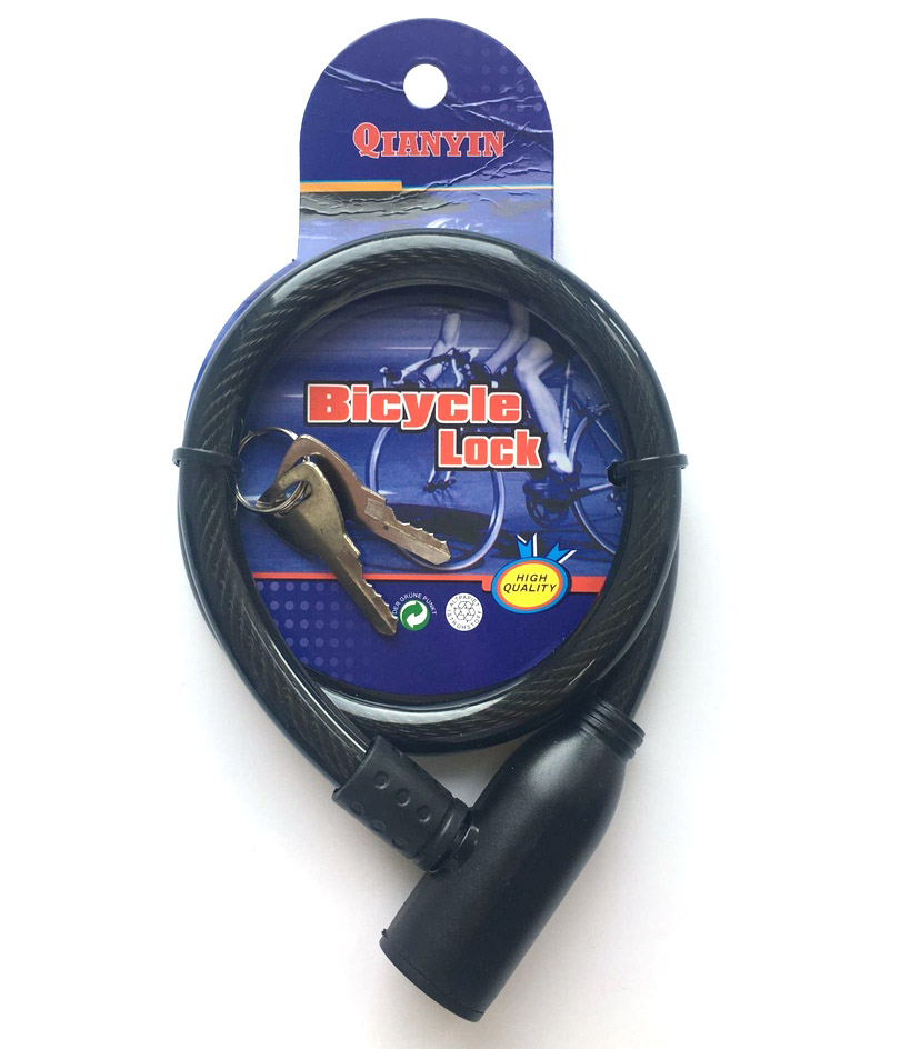 thumb картинка Замок велосипедный трос LOCKLAND 10×650 мм от магазина Fastoo