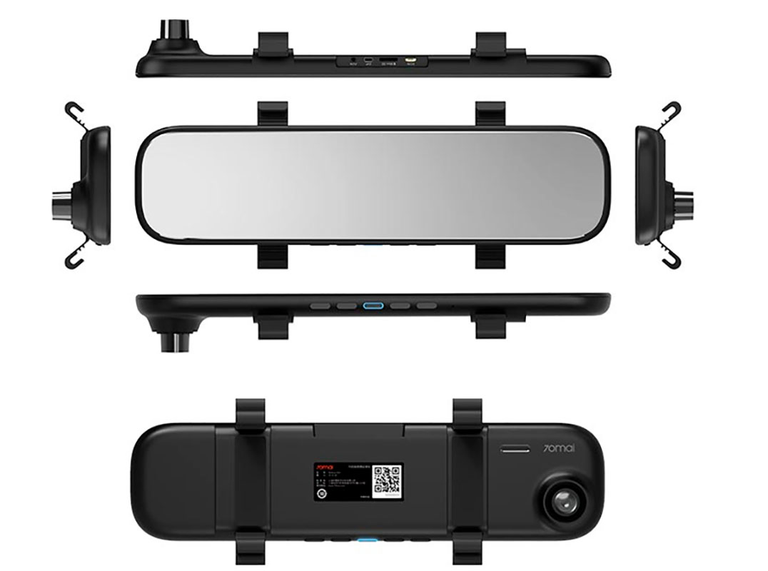 thumb картинка Видеорегистратор-зеркало 70mai Rearview Midrive D07 (+камера заднего вида) от магазина Fastoo