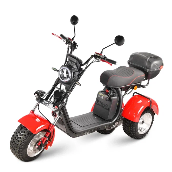 thumb картинка Электротрицикл White Siberia TRIKE IKRA 5000W от магазина Fastoo