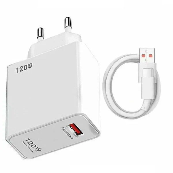 thumb картинка Сетевое ЗУ USB + Кабель Type-C Xiaomi 120W  от магазина Fastoo
