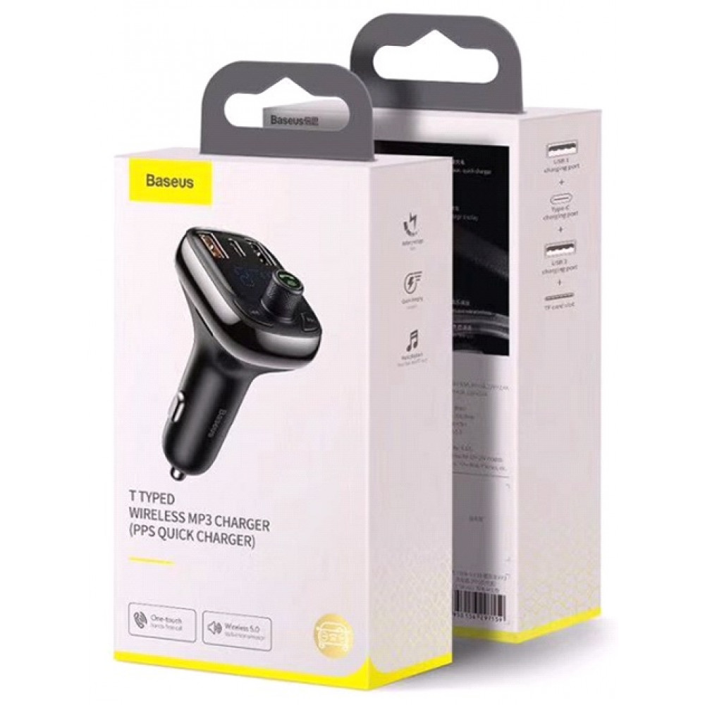 thumb картинка FM трансмиттер Baseus S-13 от магазина Fastoo