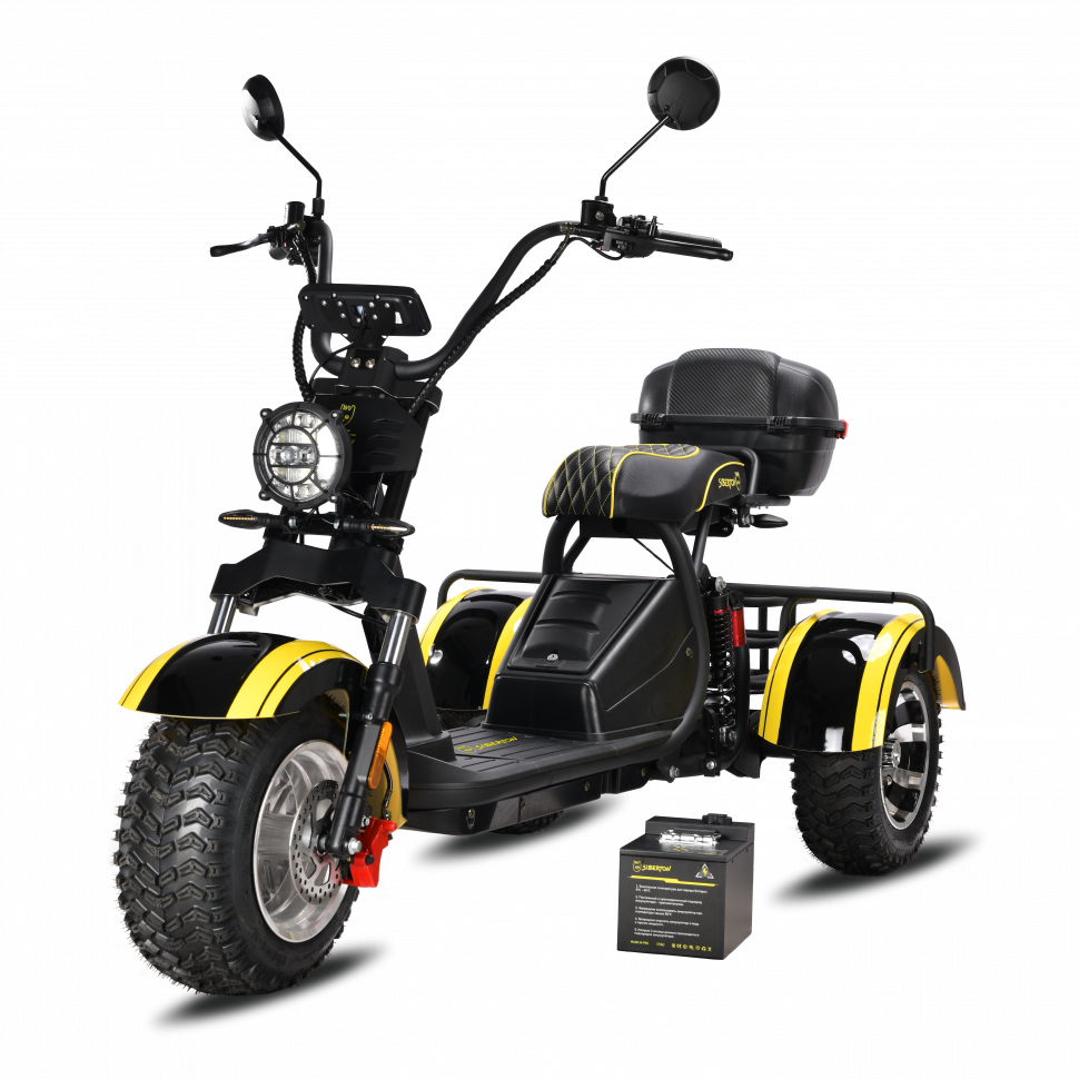 thumb картинка Электротрицикл SIBERTON PRO TRIKE 3000W 10" от магазина Fastoo