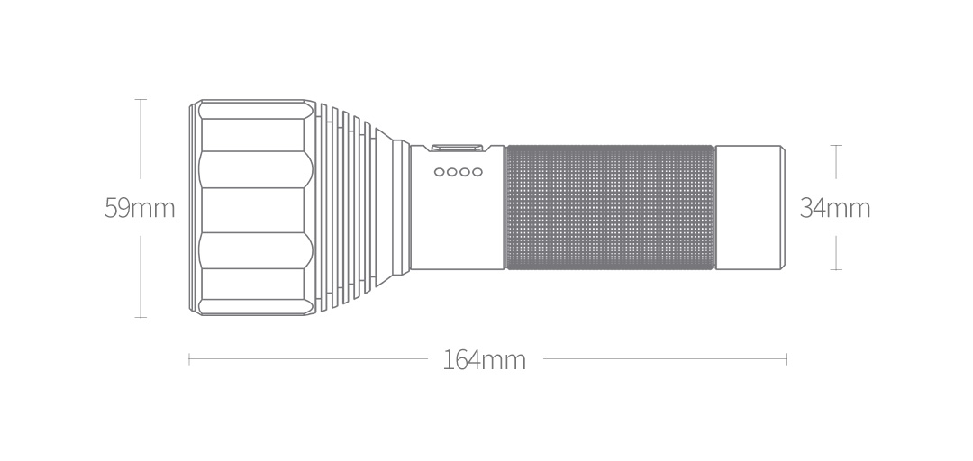 thumb картинка Фонарик Nextool Outdoor High Performance Flashlight от магазина Fastoo