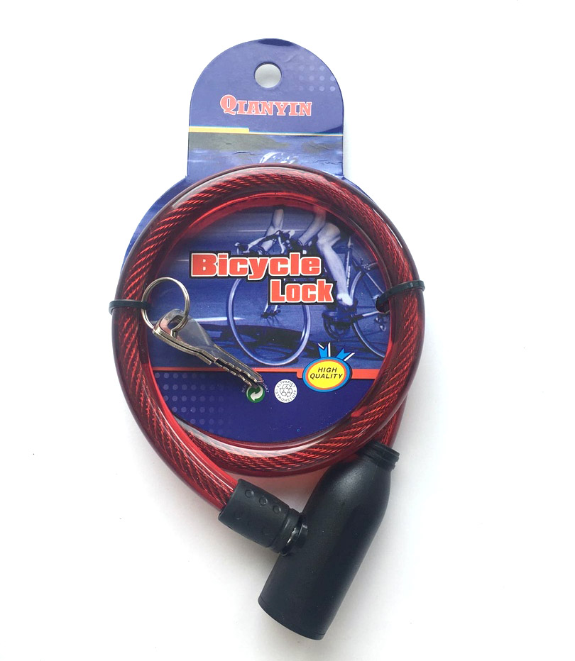 thumb картинка Замок велосипедный трос LOCKLAND 10×650 мм от магазина Fastoo