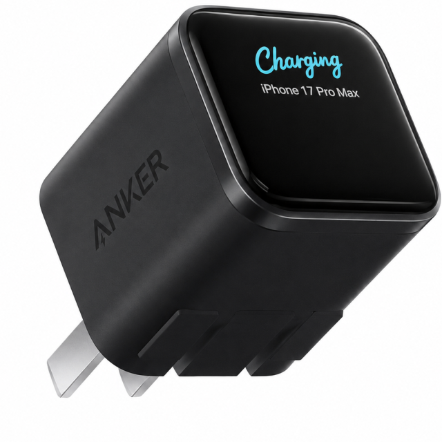 thumb картинка Сетевое зарядное устройство Anker Nano Charger 45W Smart Display от магазина Fastoo