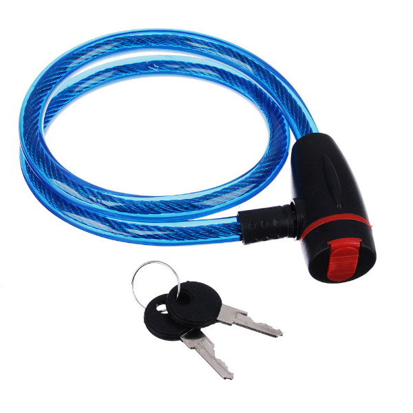 thumb картинка Замок велосипедный трос Орёл 12х650 от магазина Fastoo