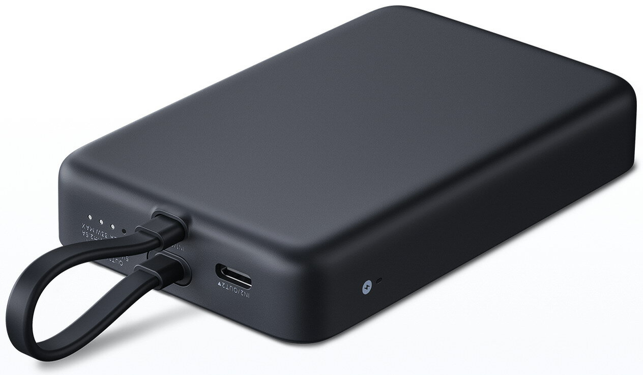 thumb картинка Аккумулятор внешний Xiaomi Mi Magnetic Power Bank With Cable USB-C 10000 mAh 33W от магазина Fastoo