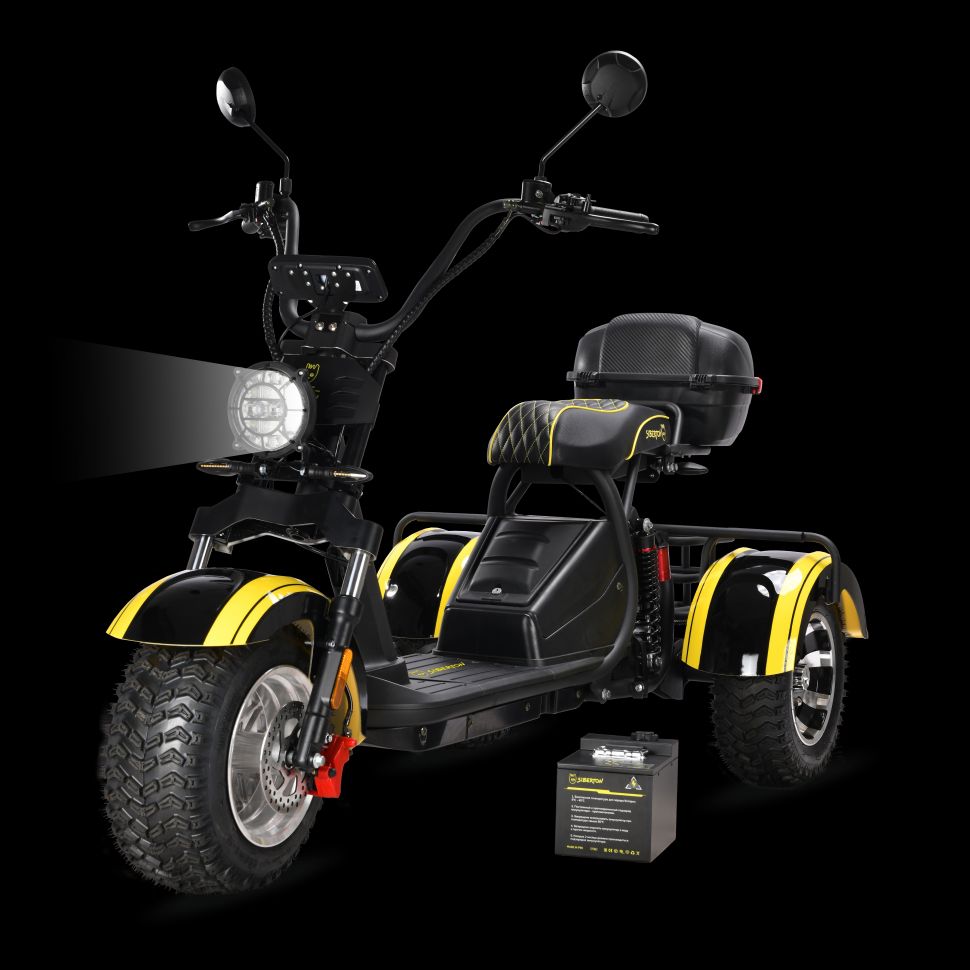 thumb картинка Электротрицикл SIBERTON PRO TRIKE 3000W 10" от магазина Fastoo