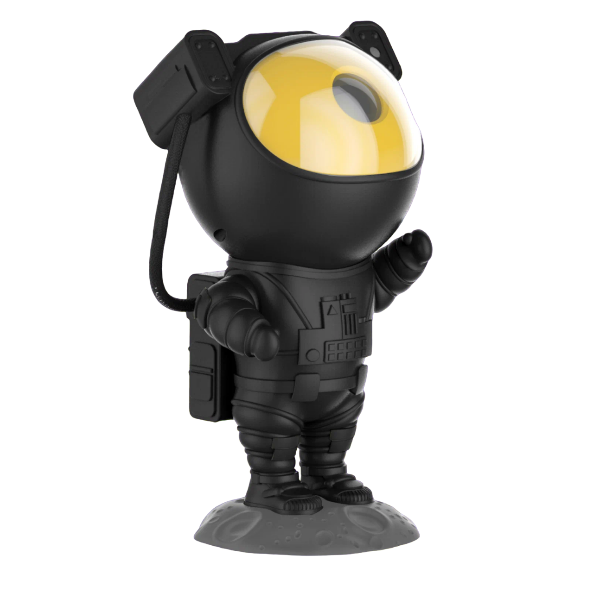 thumb картинка Ночник-проектор звездного неба "Астронавт черный" от магазина Fastoo