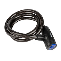 картинка Замок велосипедный трос MATRIX 12x650 мм магазин Fastoo являющийся официальным дистрибьютором в России 