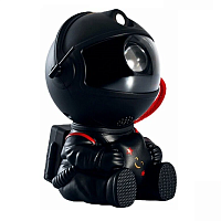 картинка Ночник-проектор звездного неба "Астронавт Мини черный" магазин Fastoo являющийся официальным дистрибьютором в России 