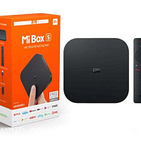 картинка ТВ приставка Xiaomi Mi TV Box S магазин Fastoo являющийся официальным дистрибьютором в России 