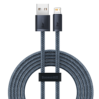 картинка Кабель Baseus Dynamic Series Fast Charging Data Cable USB to Lightning 2.4A 2m магазин Fastoo являющийся официальным дистрибьютором в России 