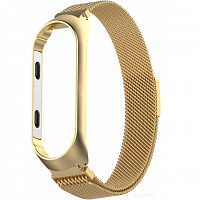 картинка Ремешок для Xiaomi Mi Band 5 металлический на магните магазин Fastoo являющийся официальным дистрибьютором в России 