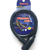 картинка Замок велосипедный трос LOCKLAND 10×650 мм магазин Fastoo являющийся официальным дистрибьютором в России 