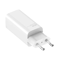 картинка Сетевое зарядное устройство Xiaomi Mi 65W Fast Charger (Type-A+Type-C) магазин Fastoo являющийся официальным дистрибьютором в России 